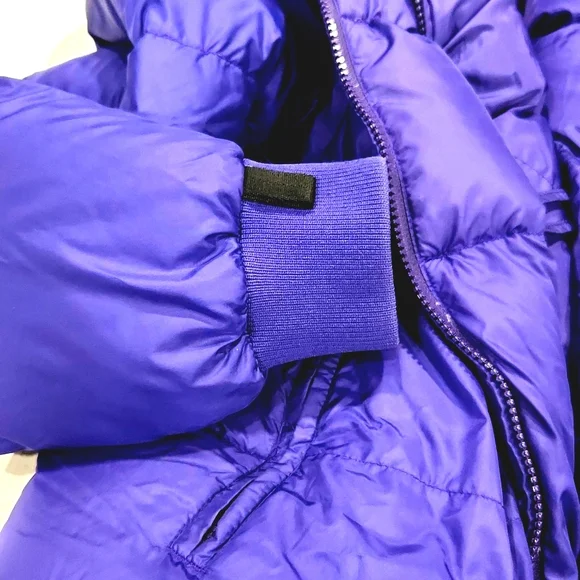 REI Vintage Goose Down Quilted Puffer Jacket Purple Size Large - Picture 12 of 13